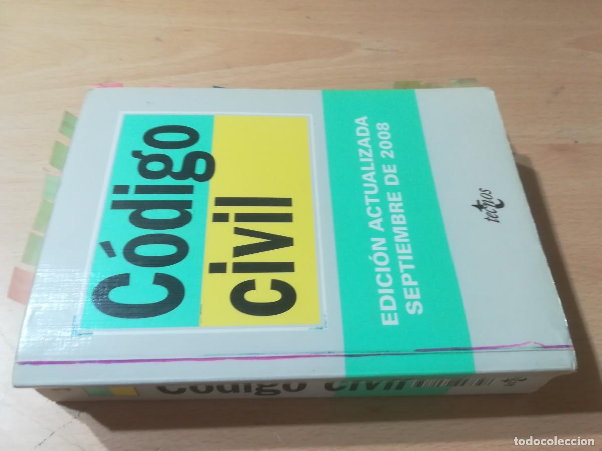 Libros de segunda mano: CODIGO CIVIL / A&Ntilde;51 / 2008 TECNOS - Foto 1