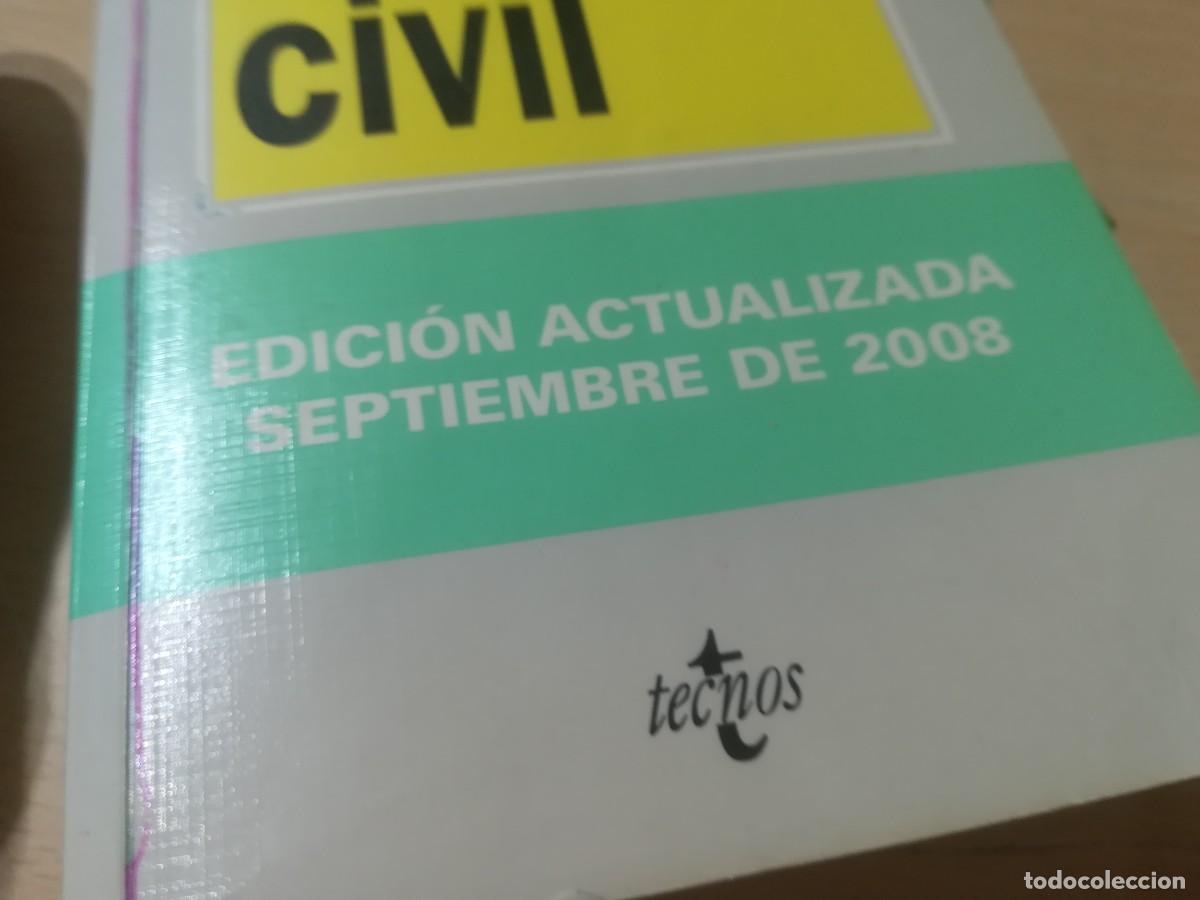 Libros de segunda mano: CODIGO CIVIL / A&Ntilde;51 / 2008 TECNOS - Foto 2