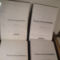 Libros de segunda mano: CURSO DE CONTABILIDAD. 4 TOMOS. EPISE. AÑO 1980, OBRA COMPLETA.. Lote 389423404