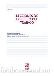 Livros em segunda m&atilde;o: LECCIONES DE DERECHO DEL TRABAJO 13&ordf; EDICI&Oacute;N 2020 - MERCADER UGUINA, JES&Uacute;S R