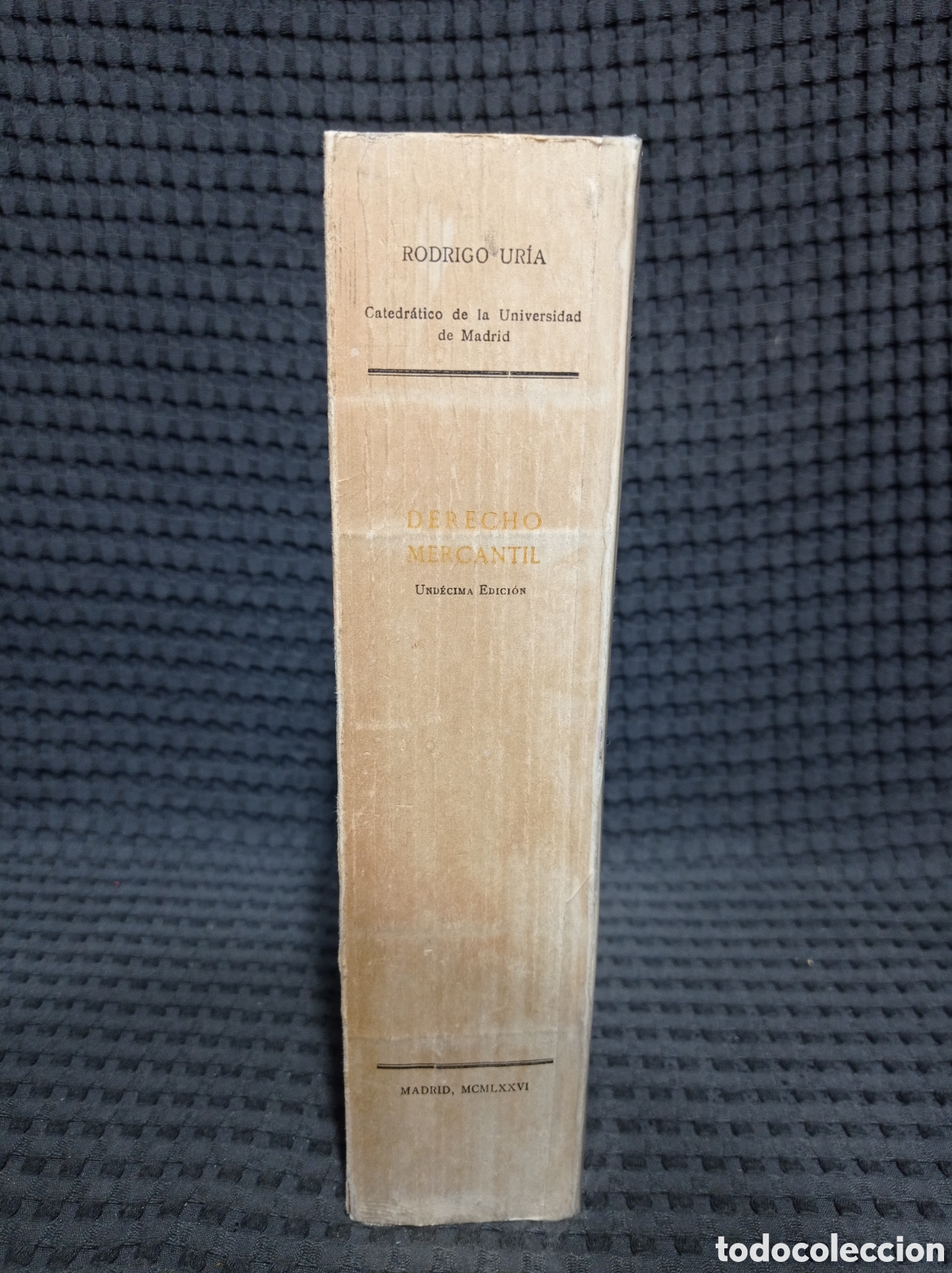 Libros de segunda mano: Derecho Mercantil (Rodrigo Ur&iacute;a) - Foto 4