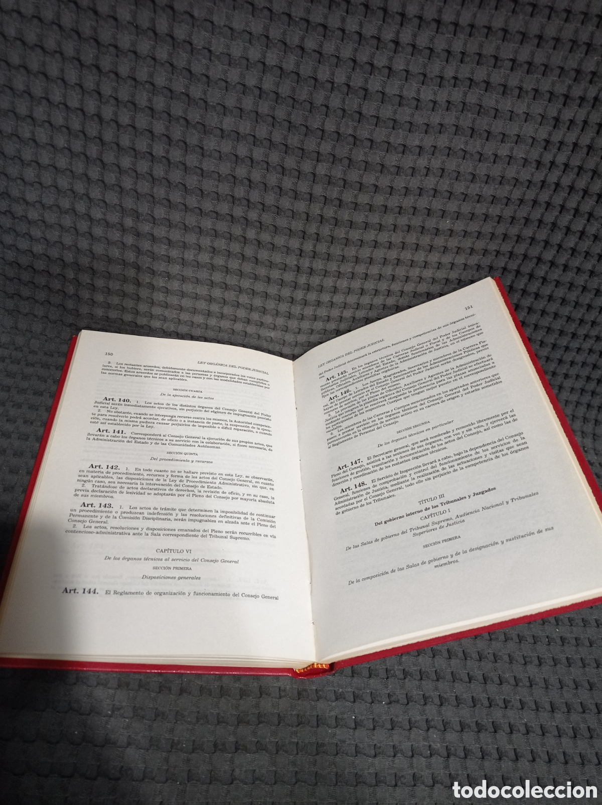 Libros de segunda mano: Ley org&aacute;nica del poder judicial (Broc&aacute; Majada) - Foto 4