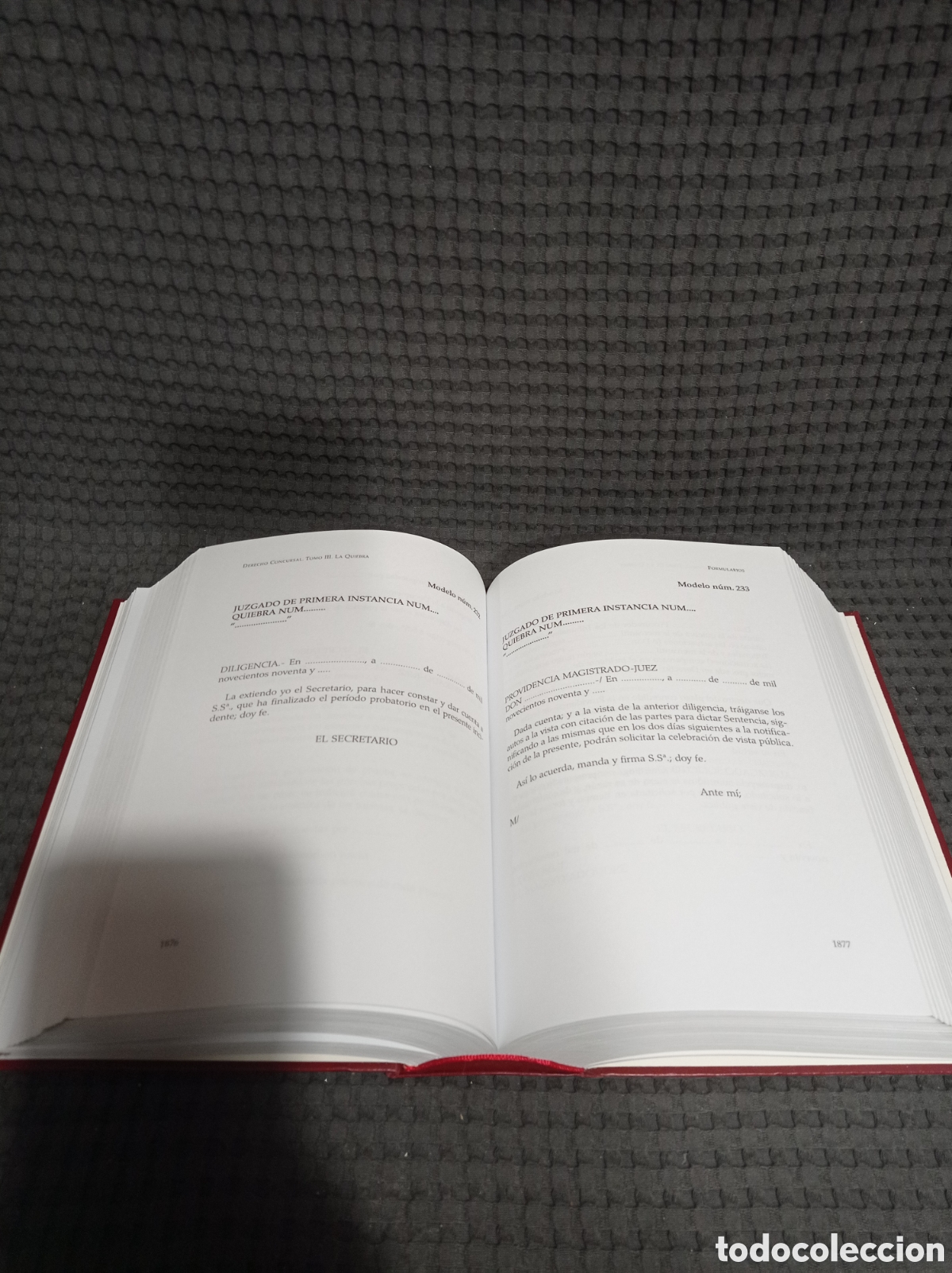 Libros de segunda mano: Derecho Concursal. 3 tomos. - Foto 7