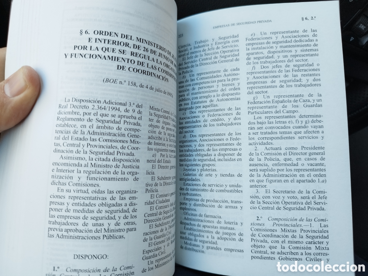 Libros de segunda mano: Legislaci&oacute;n de la Seguridad Privada - - Foto 8