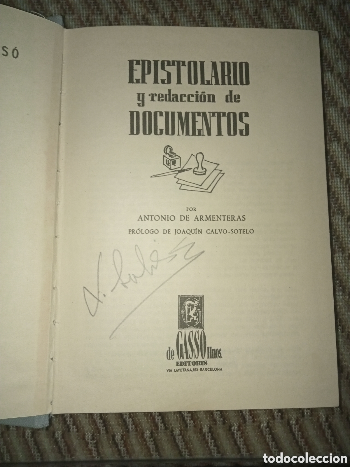 Libros de segunda mano: Epistolario y redacci&oacute;n de documentos - Foto 2