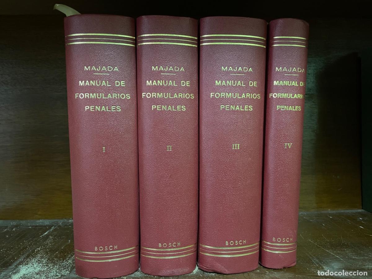 Libros de segunda mano: MANUAL DE FORMULARIOS PENALES Majada - Foto 1