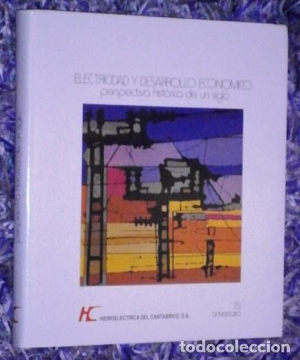 Libros de segunda mano: Electricidad y desarrollo econ&oacute;mico / Jos&eacute; Luis Garc&iacute;a Delgado y otros / HidroCant&aacute;brico Madrid 1990