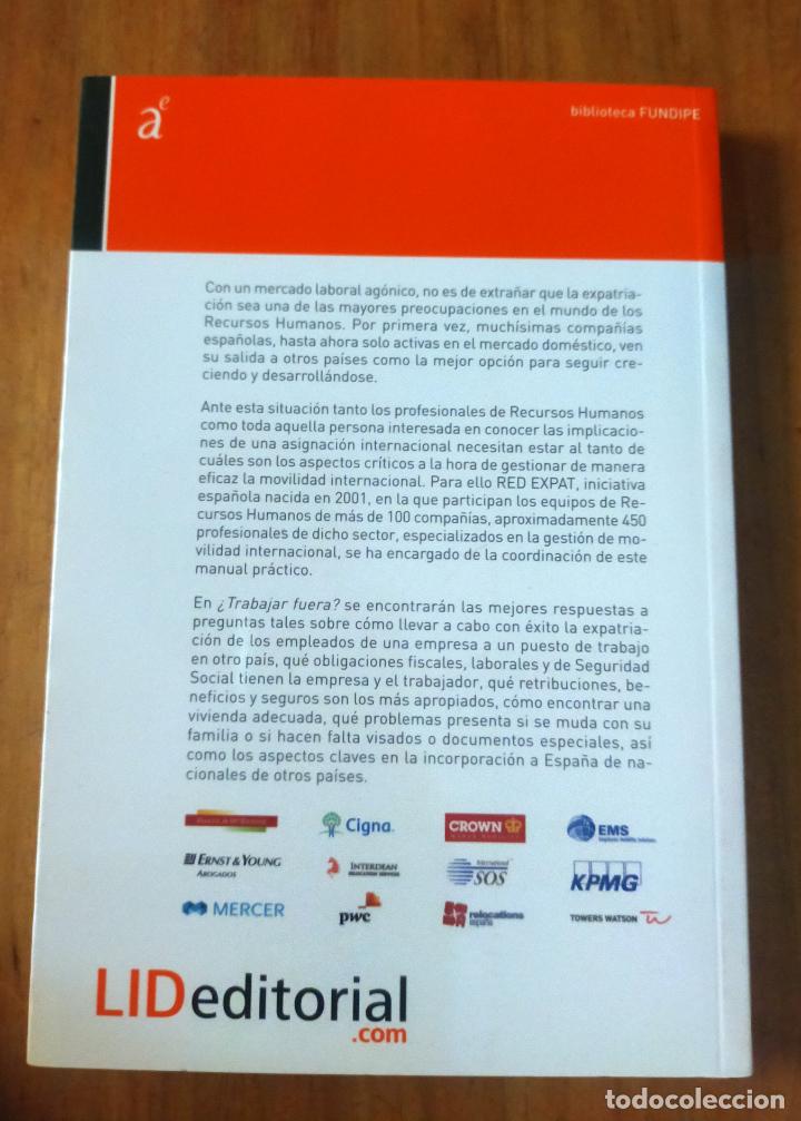 Libros de segunda mano: TRABAJAR FUERA ? - JAVIER ARRIBAS - Foto 2