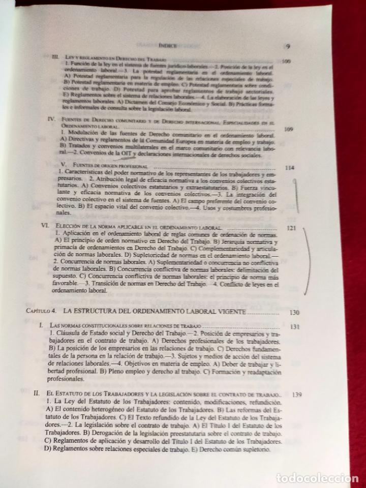 Libros de segunda mano: DERECHO DEL TRABAJO - Foto 6