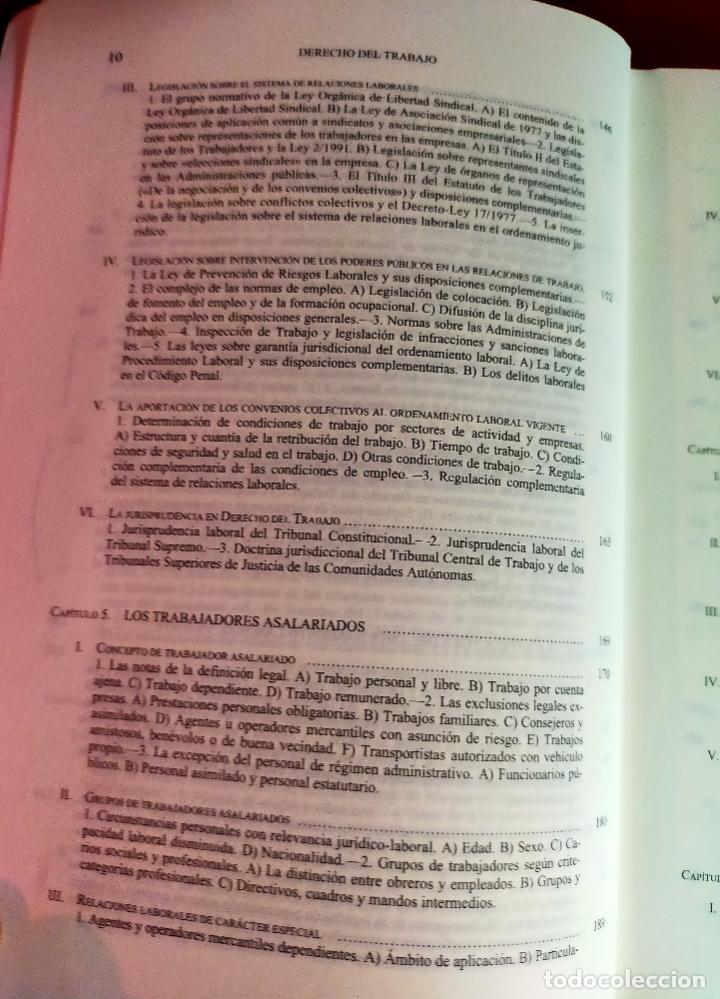 Libros de segunda mano: DERECHO DEL TRABAJO - Foto 7