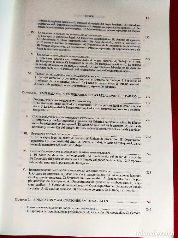 Libros de segunda mano: DERECHO DEL TRABAJO - Foto 8