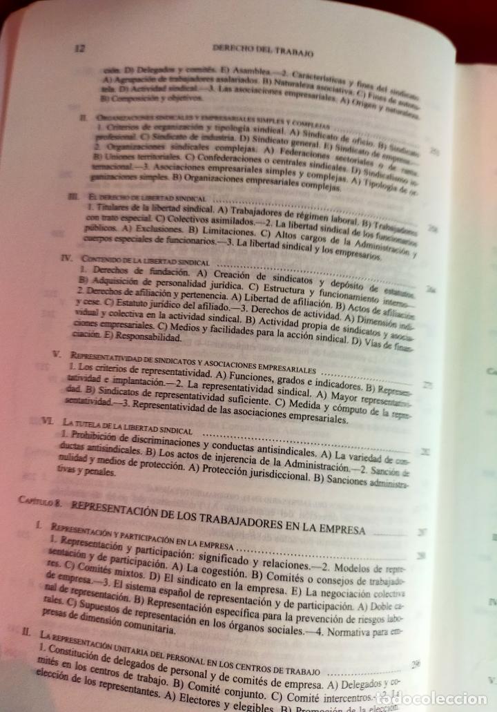 Libros de segunda mano: DERECHO DEL TRABAJO - Foto 9