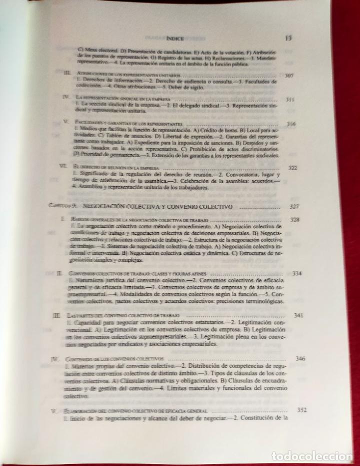 Libros de segunda mano: DERECHO DEL TRABAJO - Foto 10