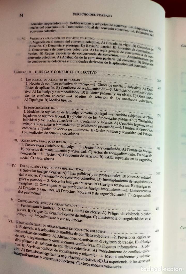 Libros de segunda mano: DERECHO DEL TRABAJO - Foto 11