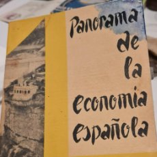 Libros de segunda mano: PANORAMA DE LA ECONOMÍA ESPAÑOLA (CONSEJO ECONÓMICO SINDICAL NACIONAL, 1958). Lote 397532679