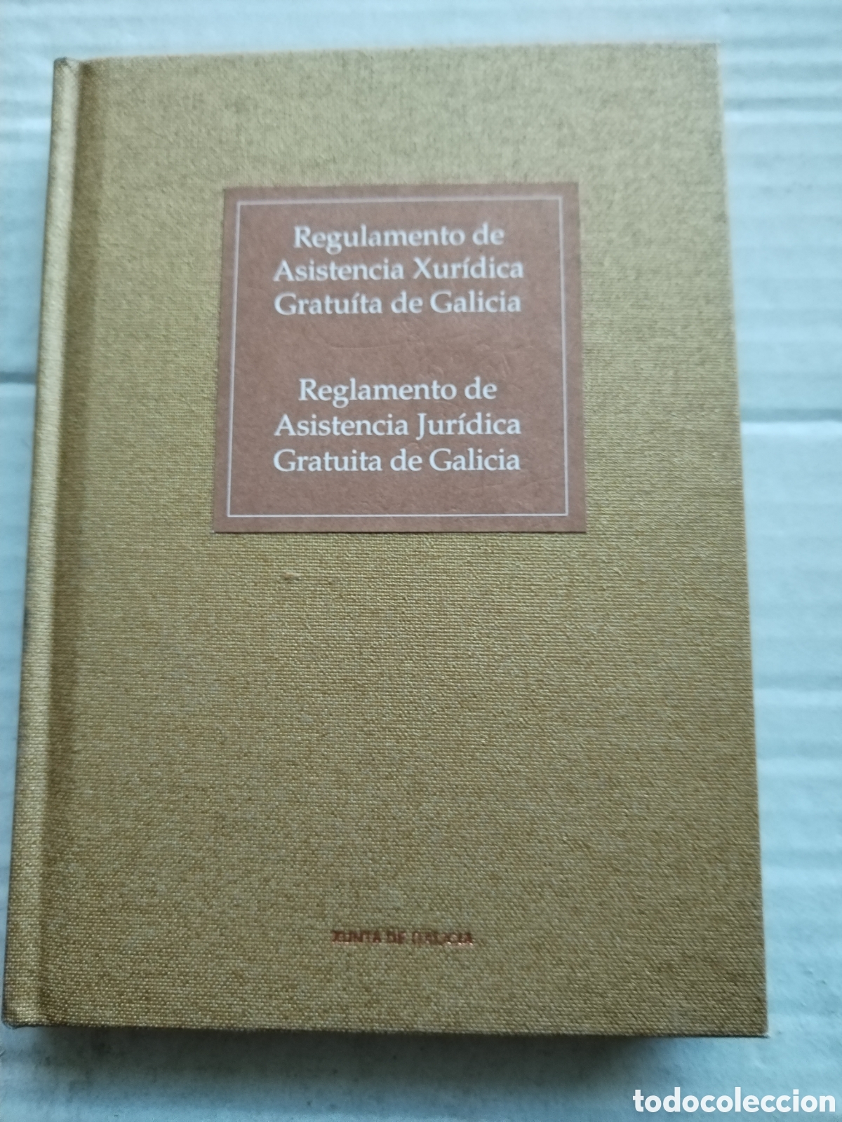 Libri di seconda mano: REGLAMENTO DE ASISTENCIA JURICA COMUNIDAD DE GALICIA BILINGUE