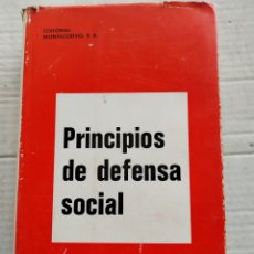 Libros de segunda mano: PRINCIPIOS DE DEFENSA SOCIAL/FILIPPO GRAMATICA. Lote 401210669
