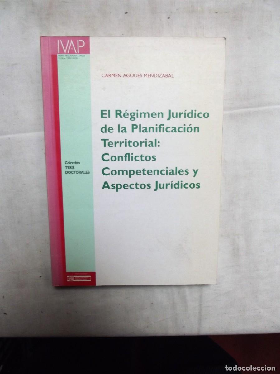 Libri di seconda mano: EL REGIMEN JURIDICO DE LA PLANIFICACION TERRITORIAL : CONFLICTOS , COMPETENCIALES Y ASPECTOS JURIDIC
