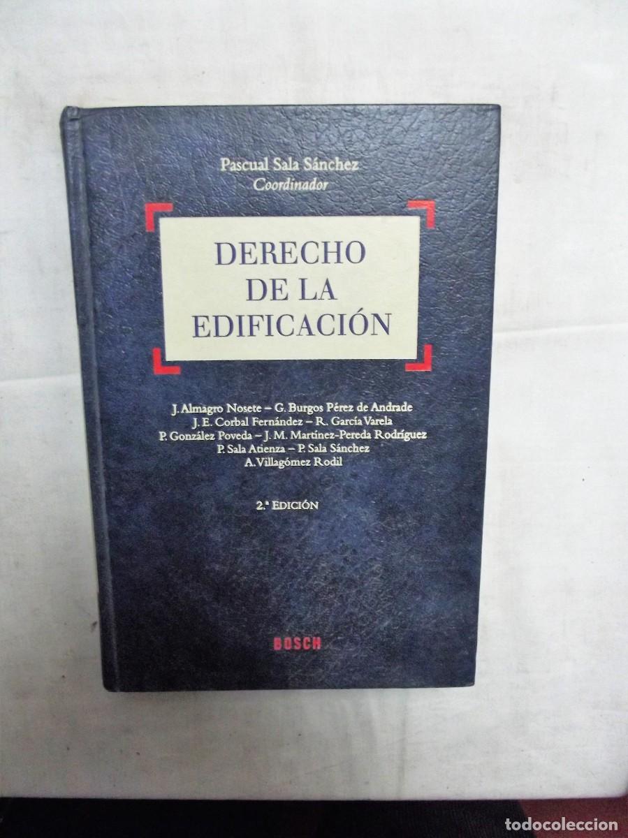Libros de segunda mano: DERECHO DE LA EDIFICACION POR VARIOS AUTORES - Foto 1