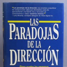 Libros de segunda mano: LAS PARADOJAS DE LA DIRECCIÓN EQUIPO. PRICE WATERHOUSE. Lote 401619484