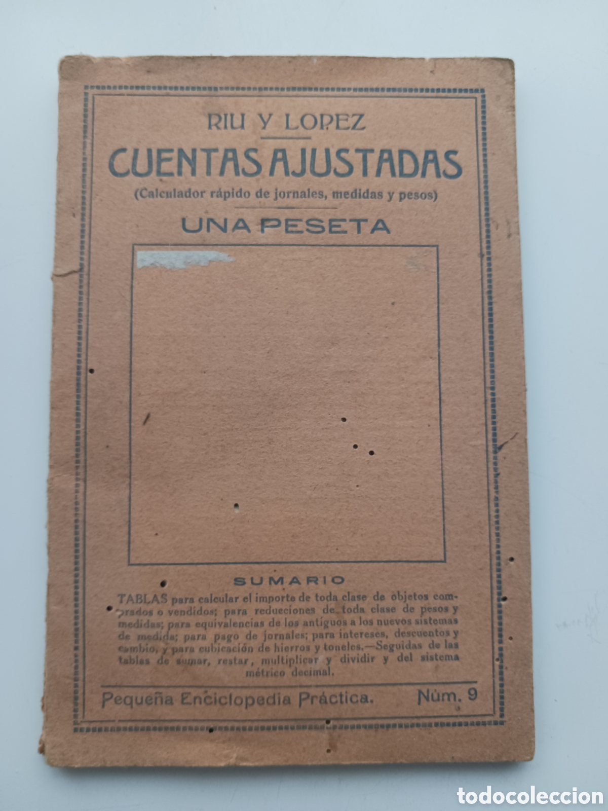 Libros de segunda mano: Cuentas ajustadas, Riu y L&oacute;pez, sin fecha - Foto 1
