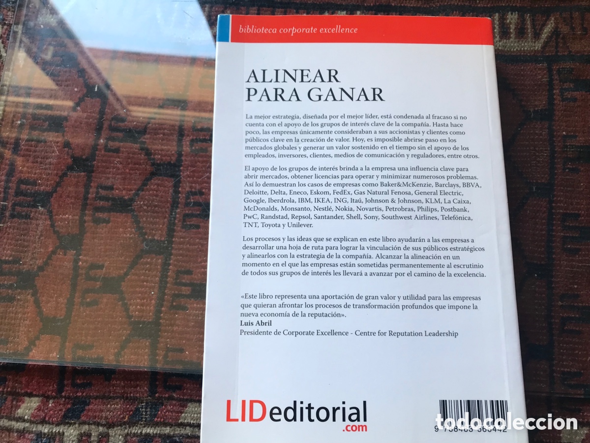 Libros de segunda mano: Alinear para ganar. Cees B.M. van Riel. Lid - Foto 3