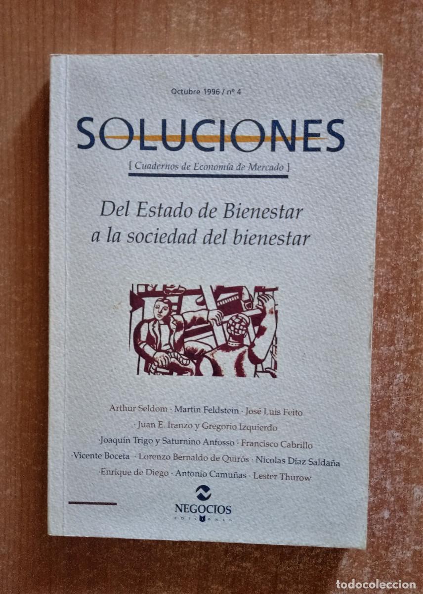 Libros de segunda mano: Soluciones n&ordm; 4 - Del Estado de Bienestar a la sociedad del bienestar, Cuadernos de Econom&iacute;a, 1996