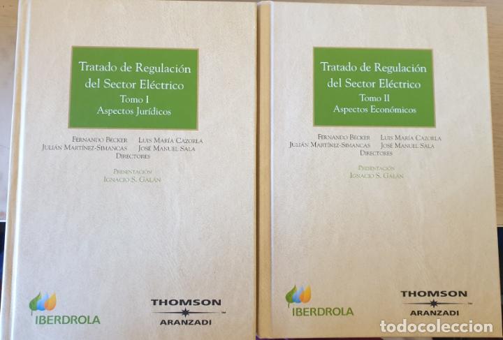 Libri di seconda mano: TRATADO DE REGULACION DEL SECTOR ELECTRICO. TOMO I: ASPECTOS JURIDICOS. TOMO II: ASPECTOS ECONOMICOS