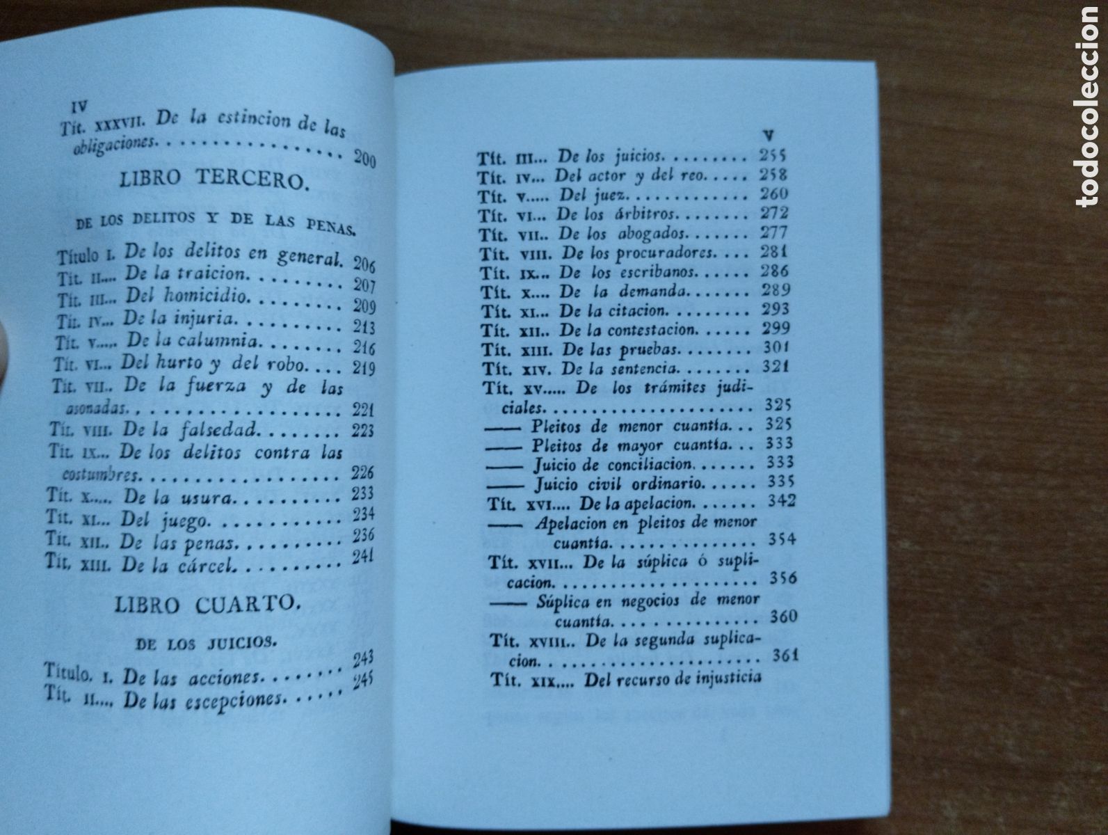 Libros de segunda mano: Elementos del derecho patrio.- Escriche, Joaqu&iacute;n, Facs&iacute;mil - Foto 4