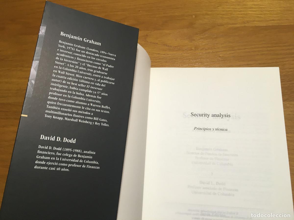 Libros de segunda mano: Security Analysis de Graham y Dodd en castellano - Foto 6