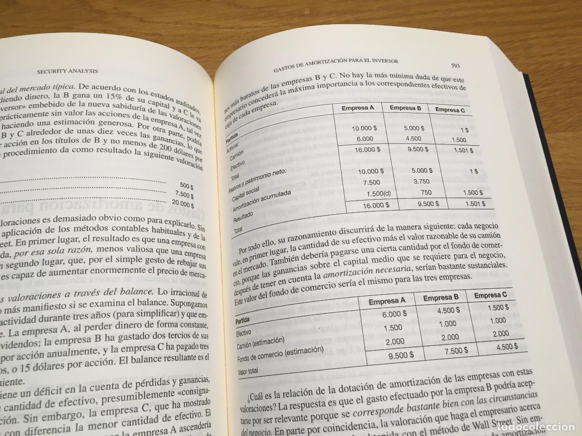 Libros de segunda mano: Security Analysis de Graham y Dodd en castellano - Foto 10