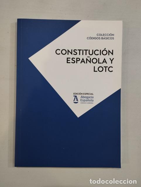 Libros de segunda mano: Constituci&oacute;n espa&ntilde;ola y LOTC - Foto 1