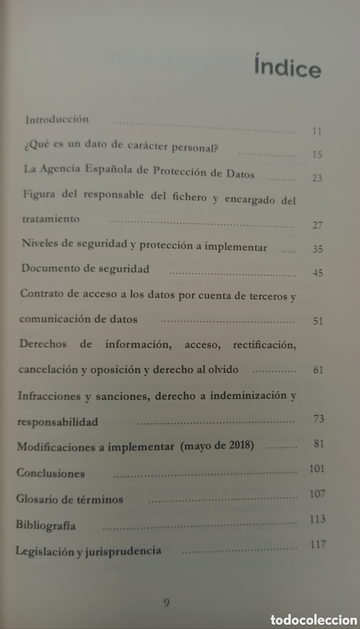 Libros de segunda mano: REGLAMENTO GENERAL DE PROTECCI&Oacute;N DE DATOS - Foto 3