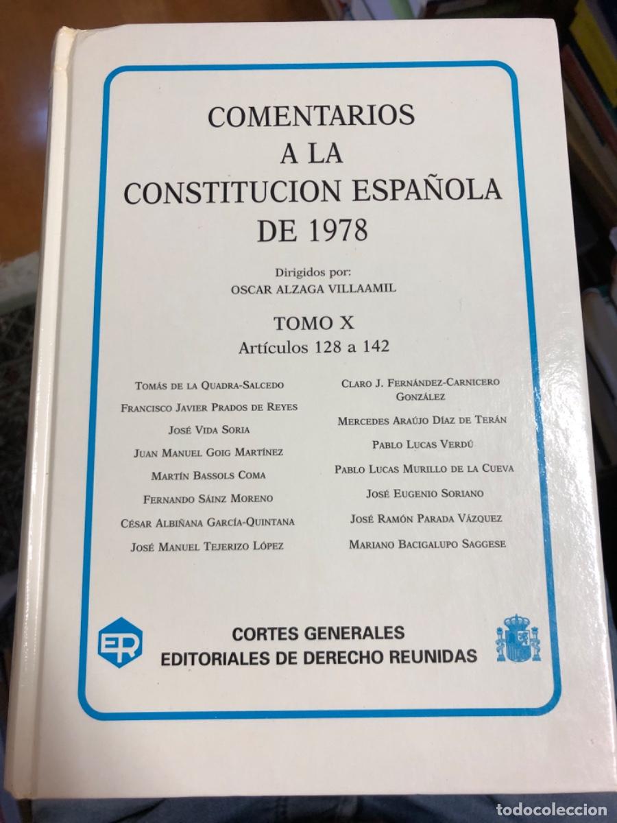  COMENTARIOS A LA CONSTITUCIÓN ESPAÑOLA