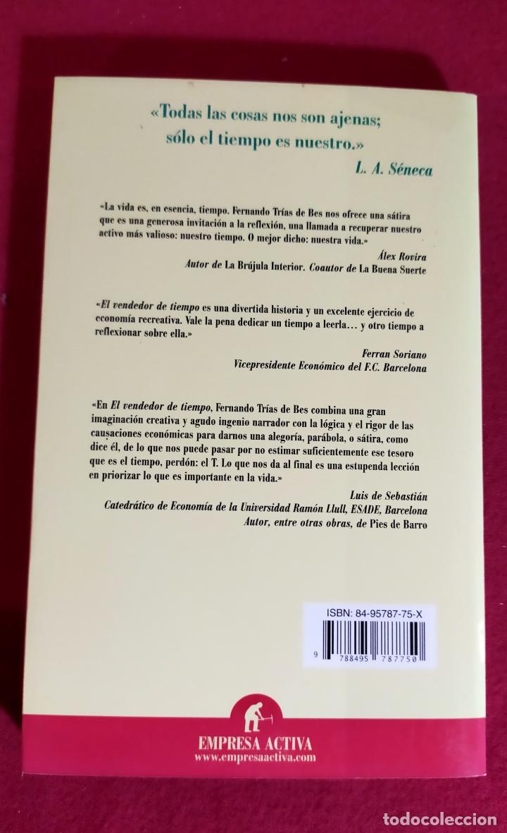 Libros de segunda mano: EL VENDEDOR DE TIEMPO - Foto 2