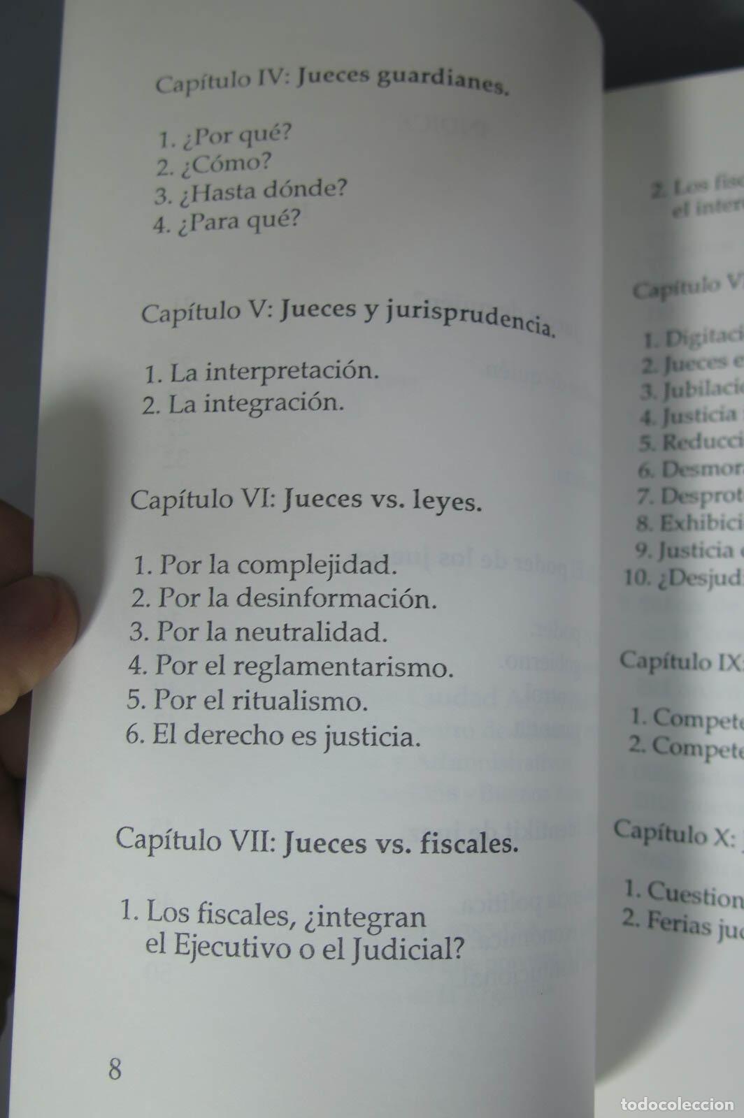 Libros de segunda mano: LOS JUECES. &iquest;Es la justicia un tercio del poder?. DROMI - Foto 3