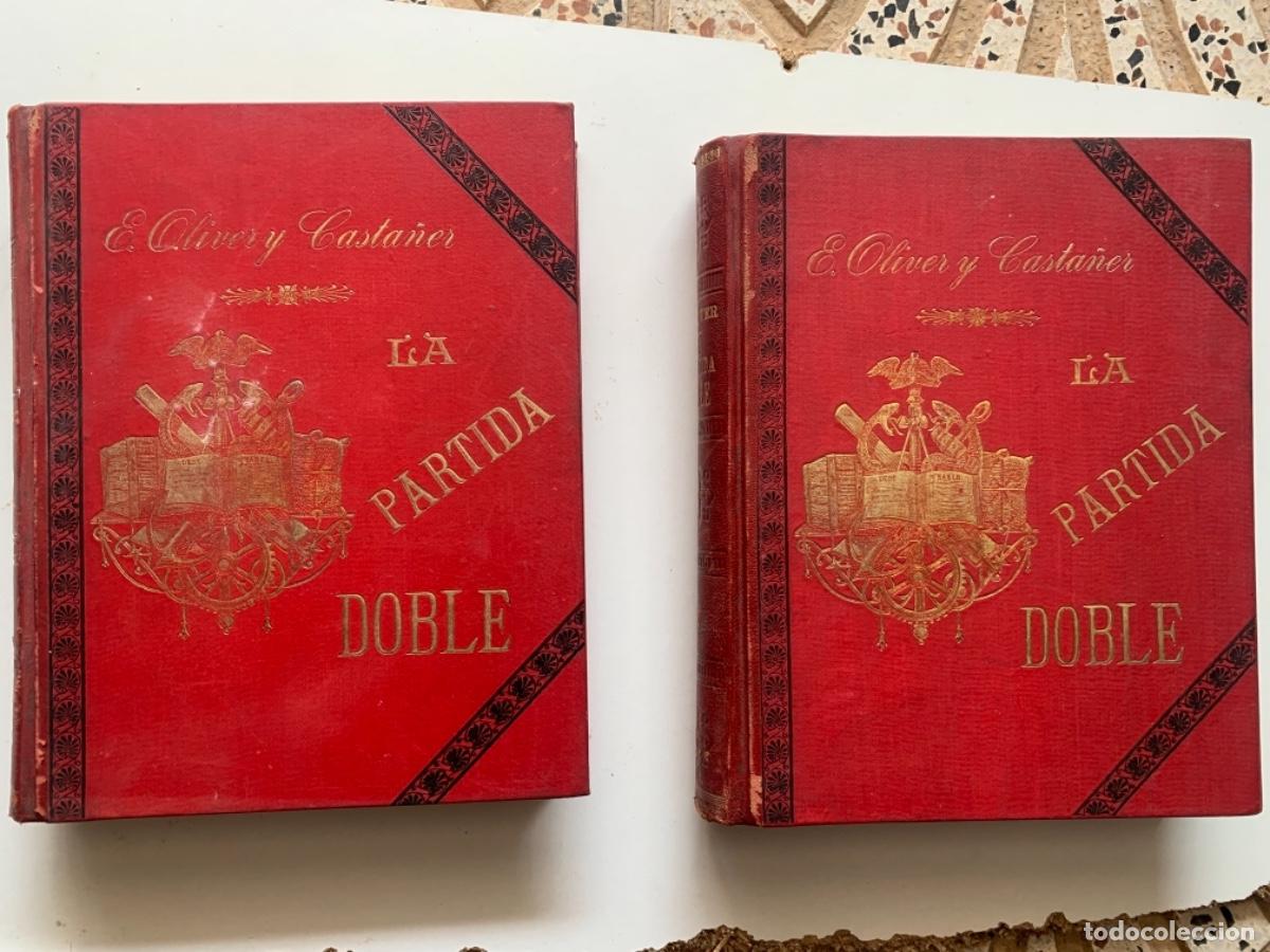 Libros de segunda mano: La partida doble. Dos tomos - Foto 2