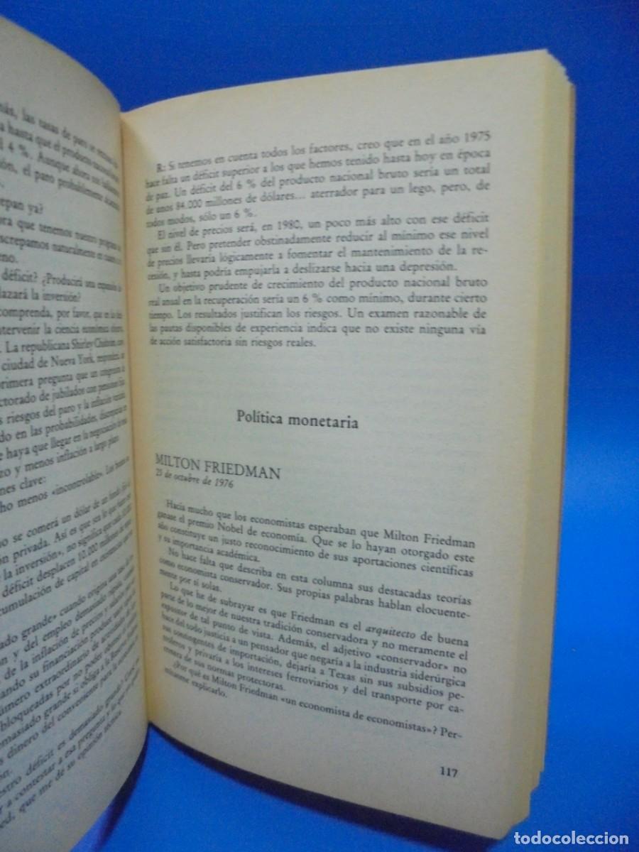 Libros de segunda mano: ECONOMIA DESDE EL CORAZON. PAUL A. SAMUELSON. EDICIONES ORBIS. 1988. PAGS : 250. - Foto 2