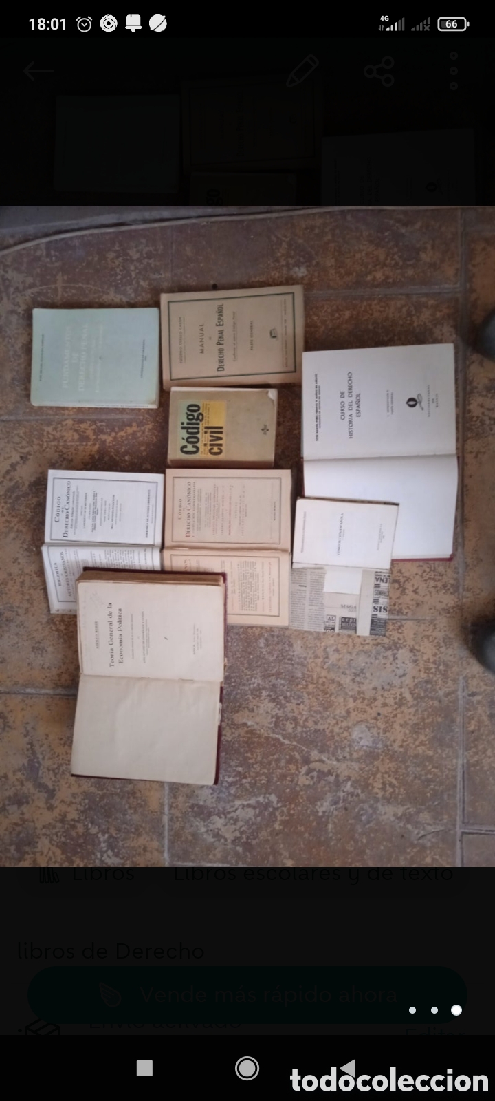 Lote de libros derecho