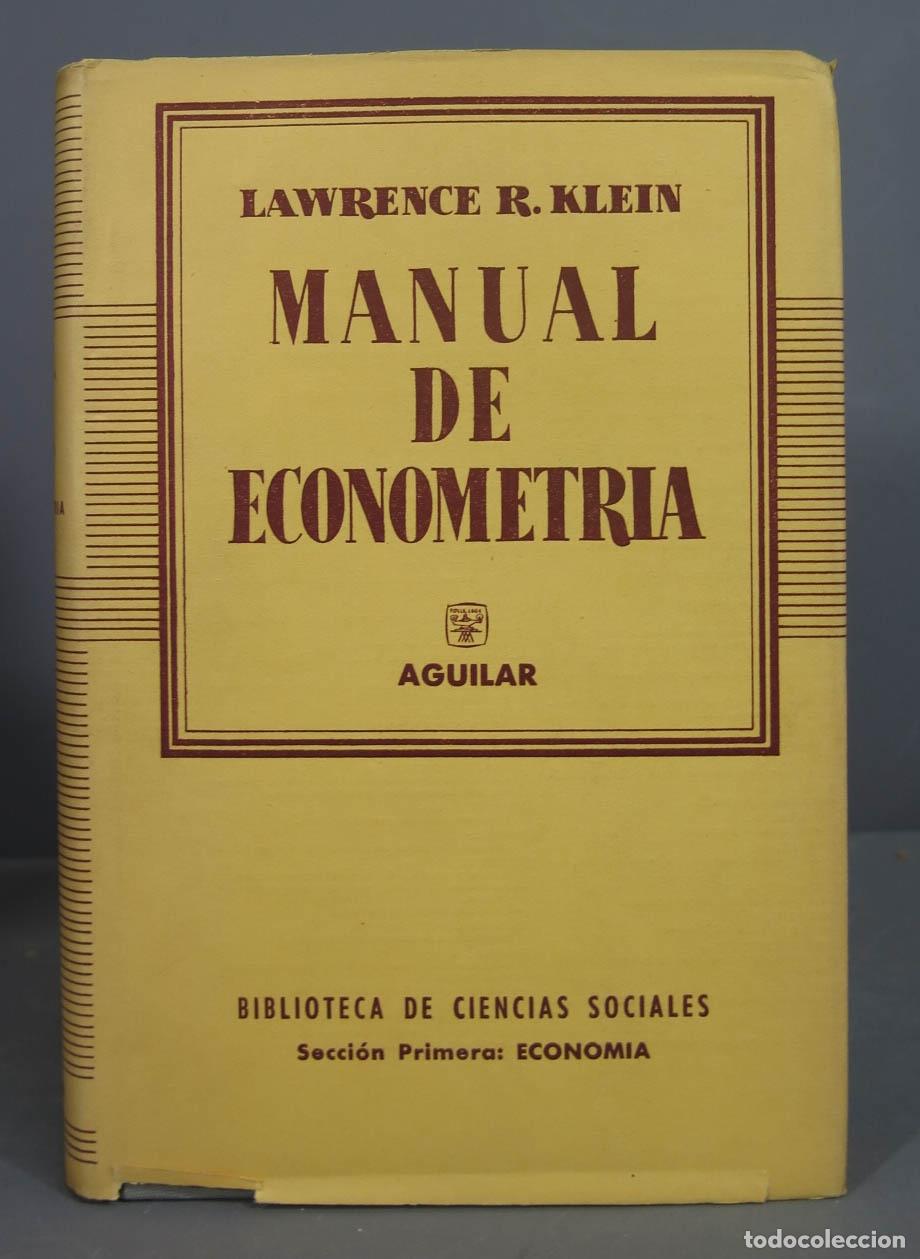 Libros de segunda mano: Manual de econometr&iacute;a. KLEIN - Foto 1