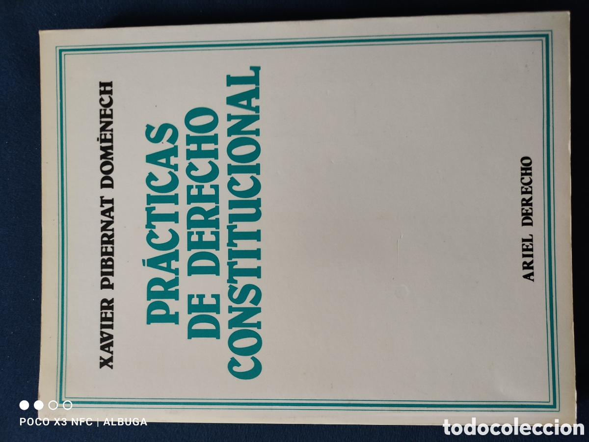Libros de segunda mano: Pr&aacute;cticas de derecho constitucional. Xavier Pibernat Domenech - Foto 1