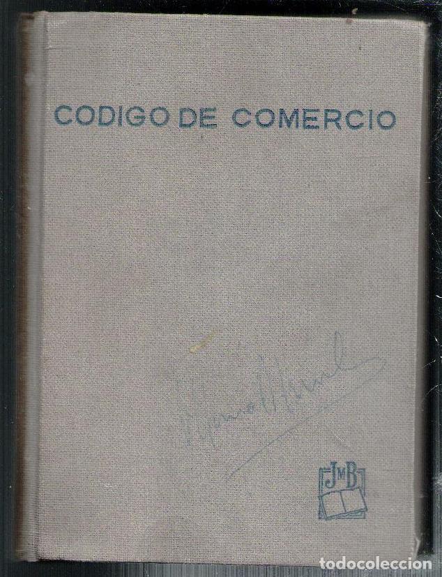 Libros de segunda mano: C&oacute;digo de comercio. Aprobado Ley 22 de agosto de 1885. - Foto 1