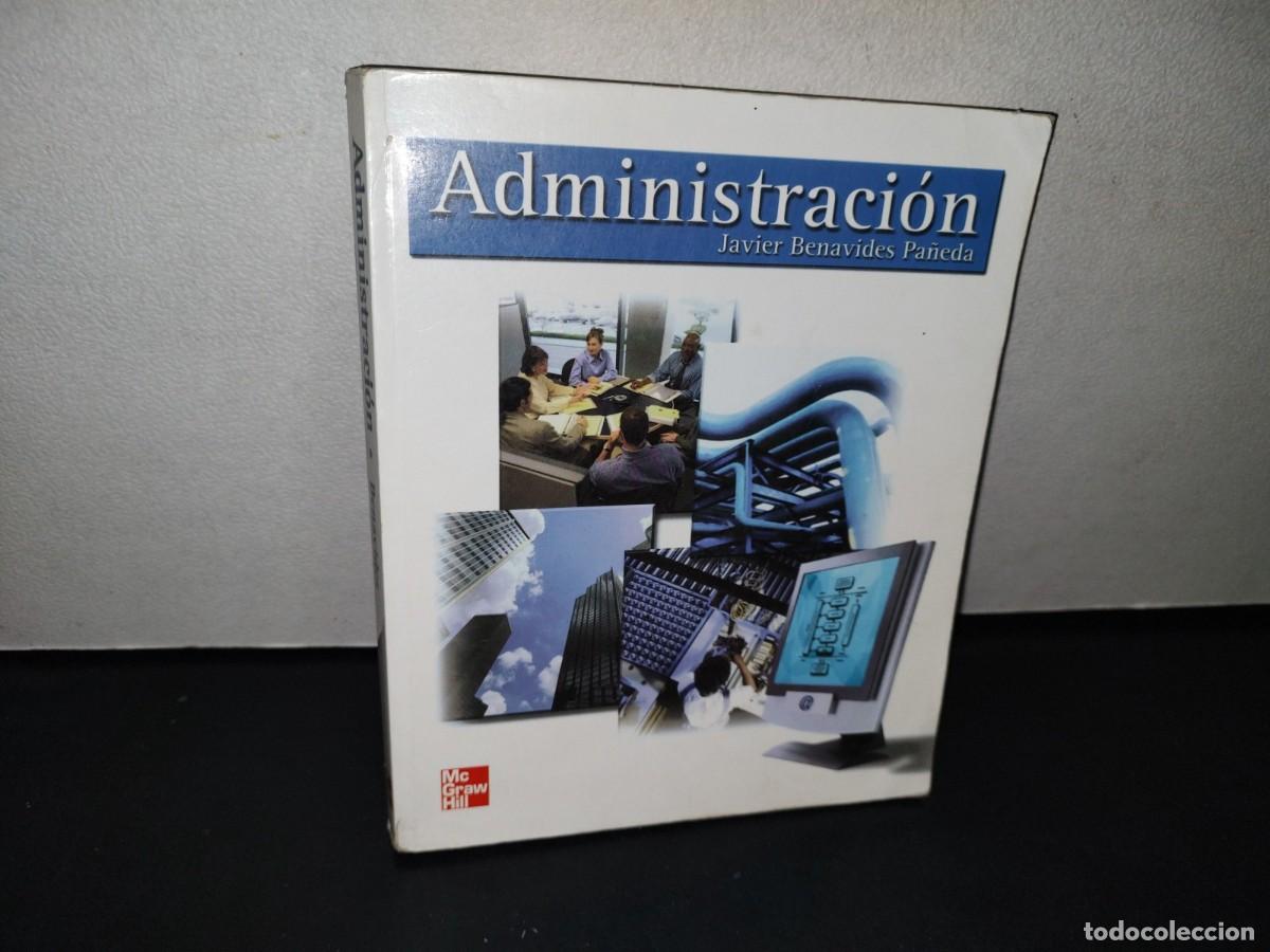 Libros de segunda mano: 160- ADMINISTRACI&Oacute;N - JAVIER BENAVIDES PE&Ntilde;A - Foto 1