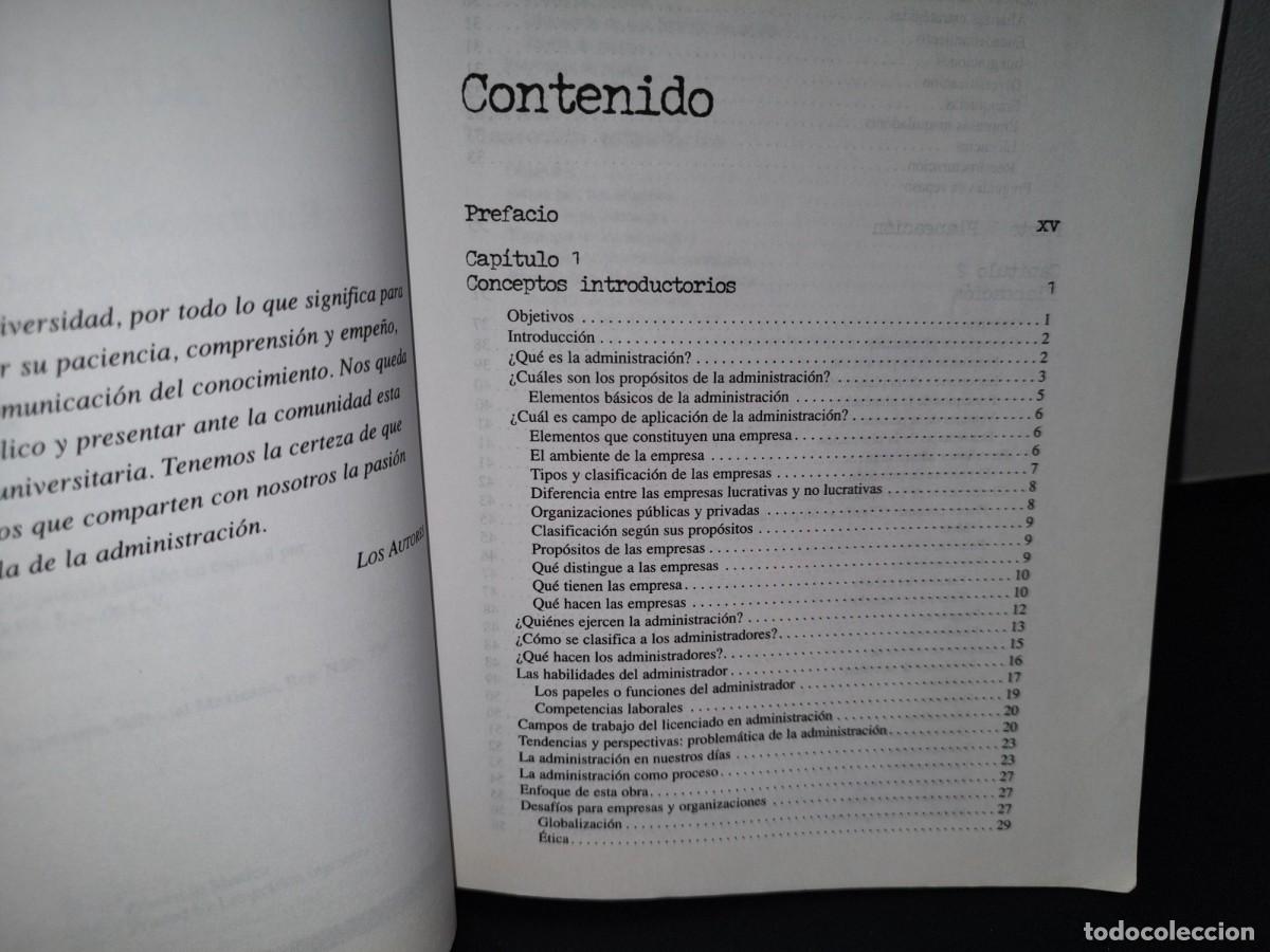 Libros de segunda mano: 160- ADMINISTRACI&Oacute;N - JAVIER BENAVIDES PE&Ntilde;A - Foto 5