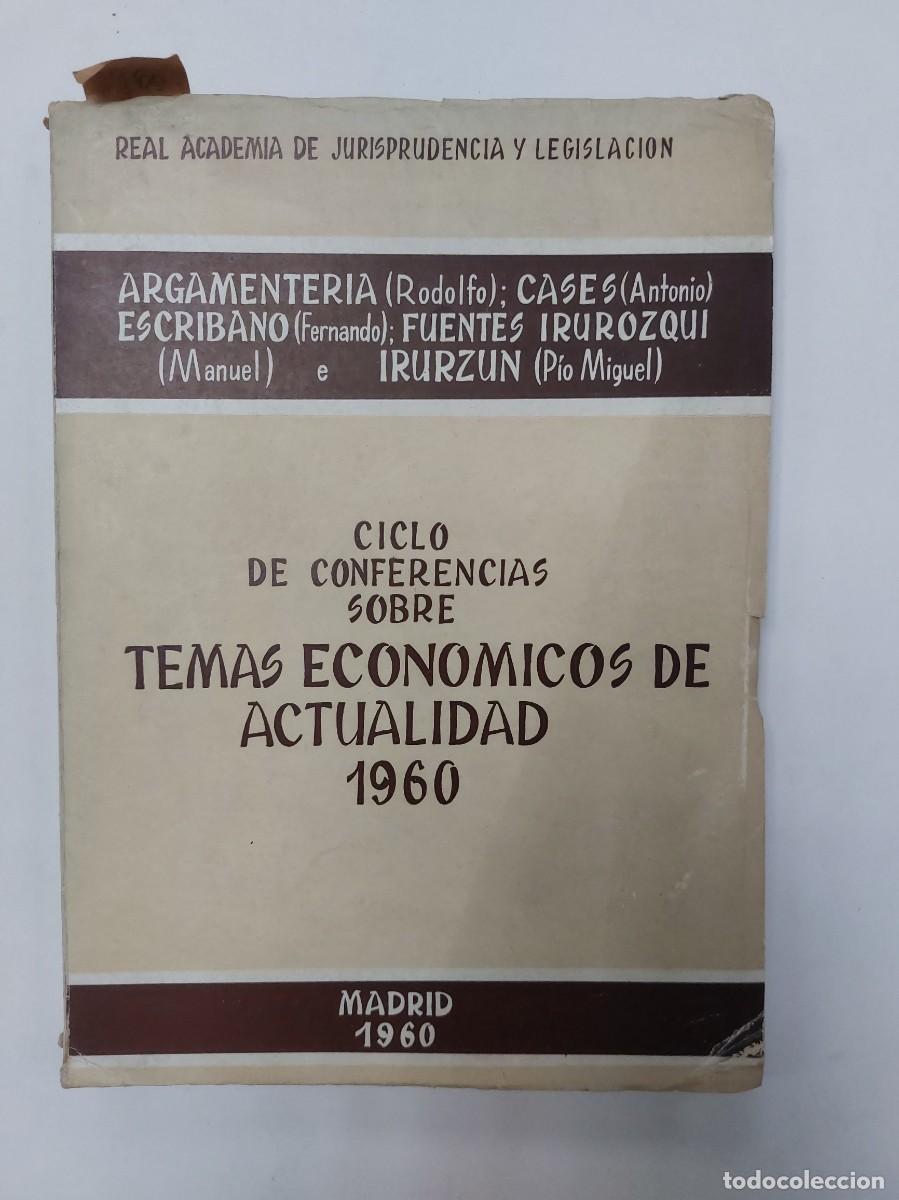 Libros de segunda mano: Temas econ&oacute;micos de actualidad (1960)