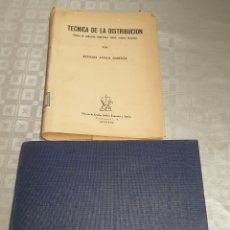 Libros de segunda mano: TECNICA DE LA DISTRIBUCION -- ESTUDIO DE MERCADOS, PUBLICIDAD Y VENTAS ROMAN AYALA MARTOS 1955