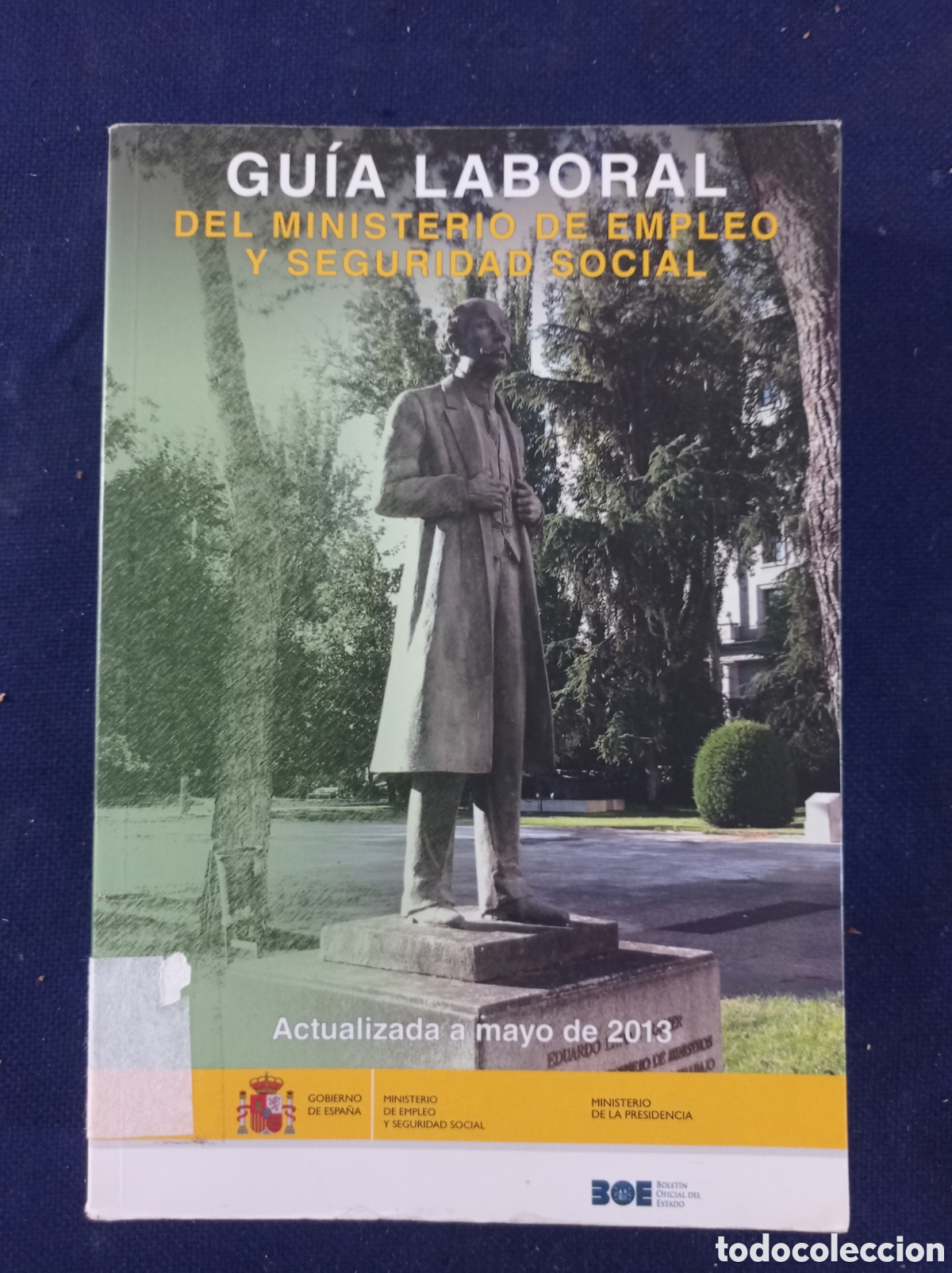 Libri di seconda mano: GUIA LABORAL DEL MINISTERIO DE EMPLEO Y SEGURIDAD SOCIAL, BUEN ESTADO