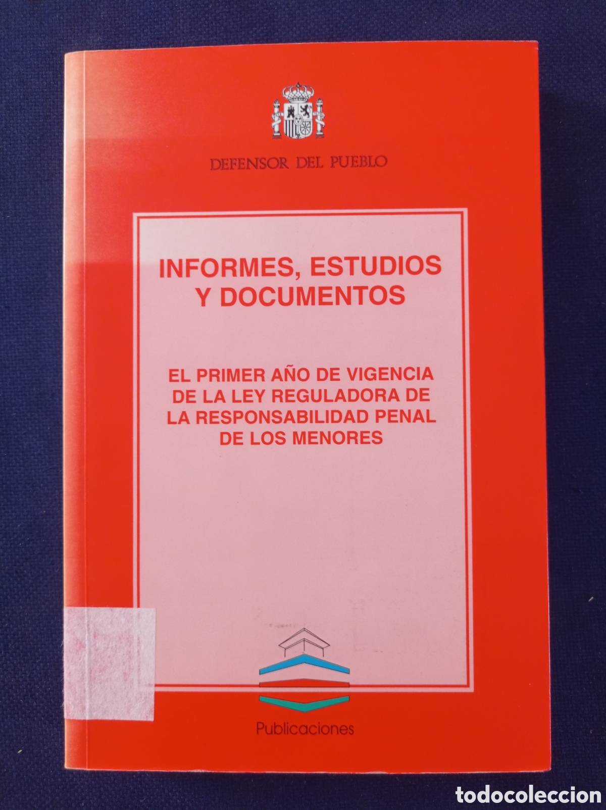 Livres d'occasion: INFORMES, ESTUDIOS Y DOCUMENTOS, DEFENSOR DEL PUEBLO, BUEN ESTADO