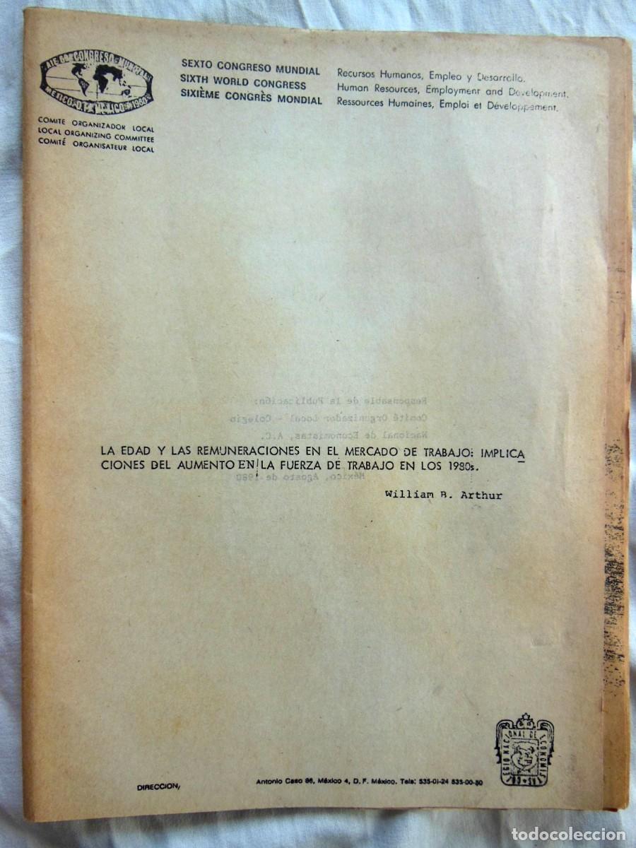 Livros em segunda m&atilde;o: LA EDAD Y LAS REMUNERACIONES EN EL MERCADO DE TRABAJO: IMPLICACIONES DEL AUMENTO EN LA FUERZA DE TRA