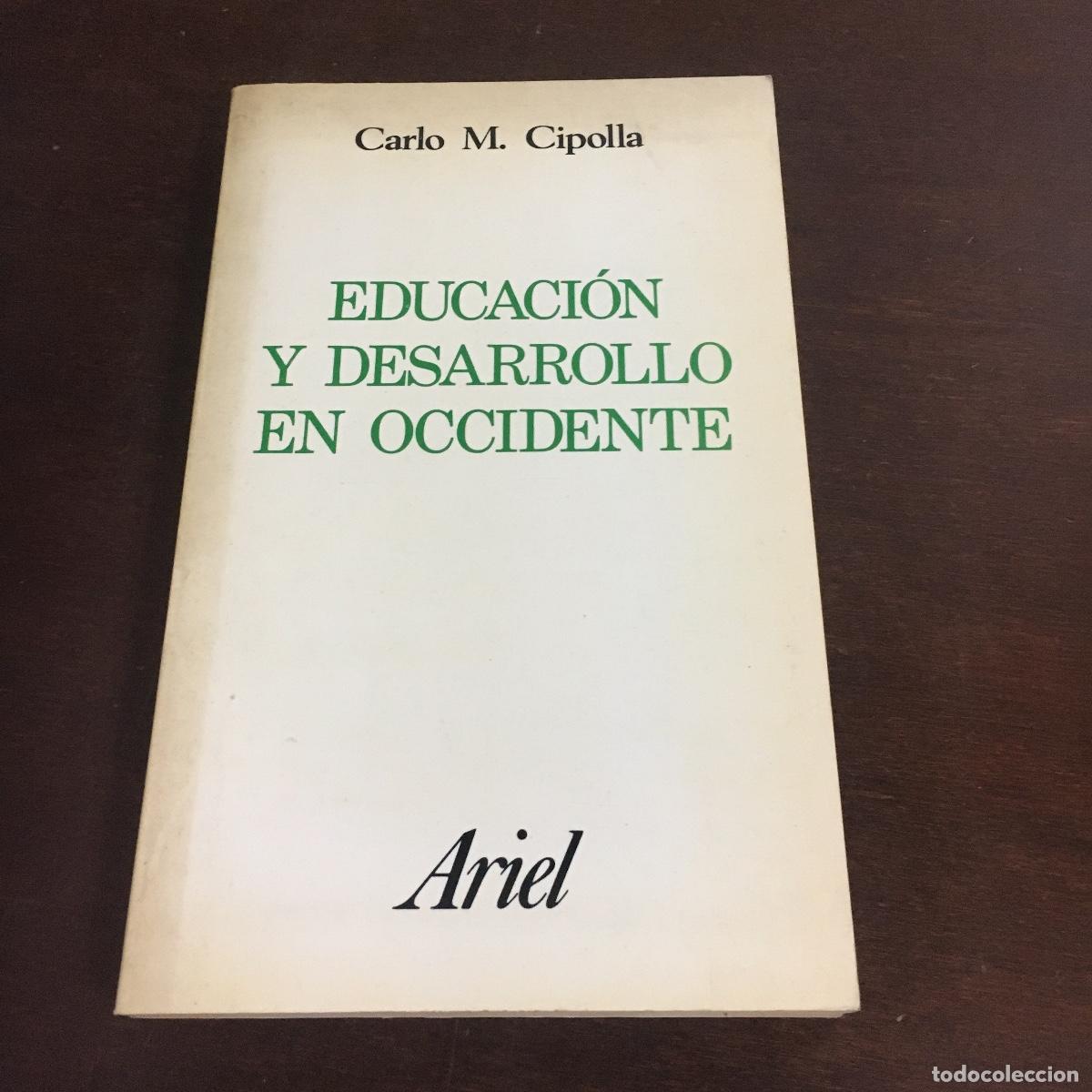 Libros de segunda mano: Carlo Cipolla - Educaci&oacute;n y desarrollo en Occidente REF: 1719 - Foto 1